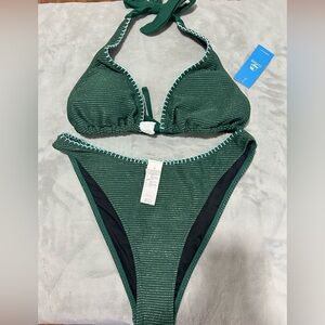 Cupshe Green Bikini Set